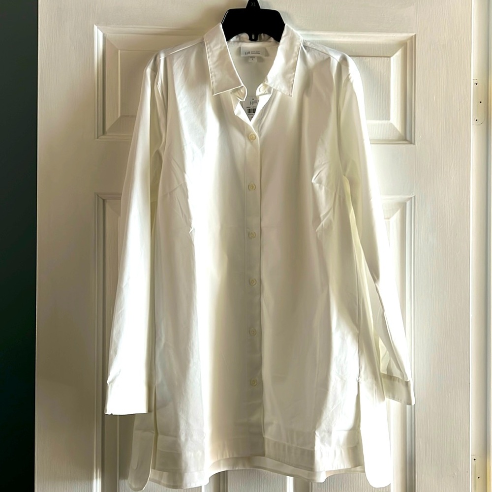 Crisp White Tunic
